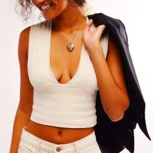 Ready In 5 Swit Cami Ivory size Medium Free People